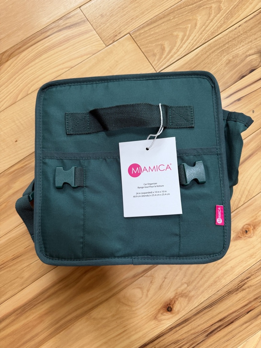 Miamica Dark Green Travel Car Organizer
